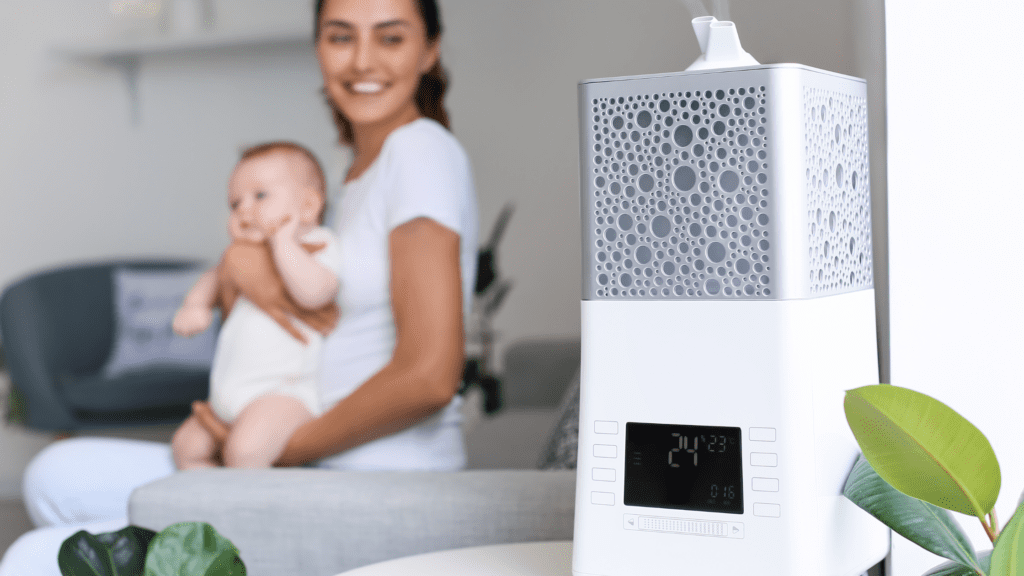 How humidifiers can benefit your baby