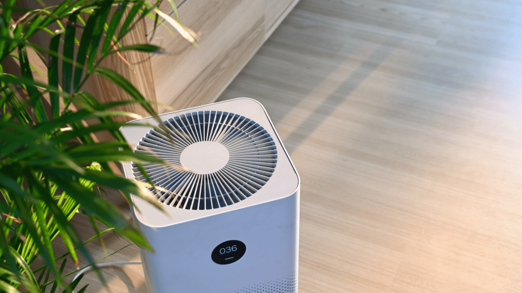 Poor indoor air quality and cold air from air conditioning 