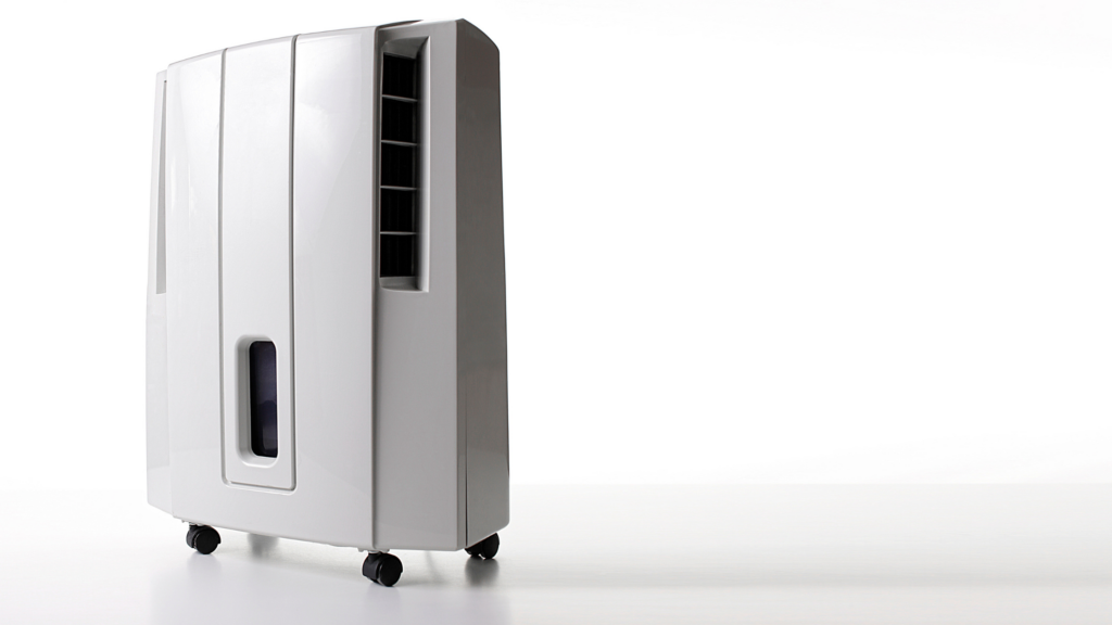 What is the purpose of operating a dehumidifier