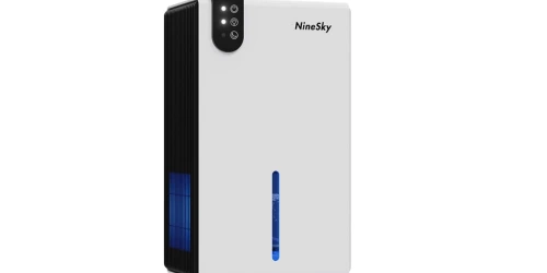 Can the Ninesky dehumidifier be used in a large room or only in smaller spaces?